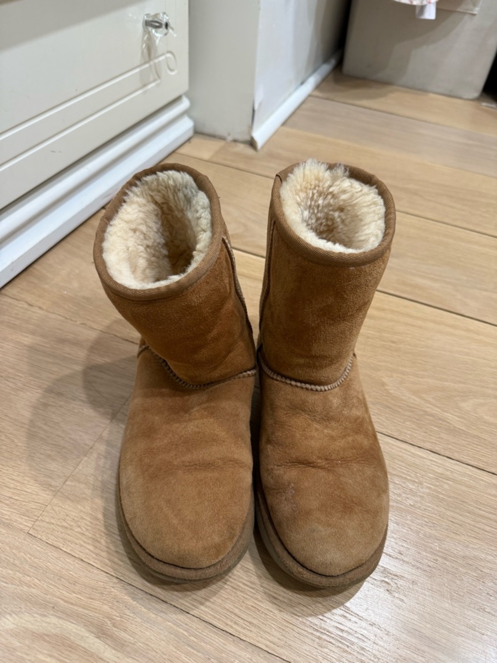 UGG Australia Chestnut Classic Short Shearling Lined Ankle Boots